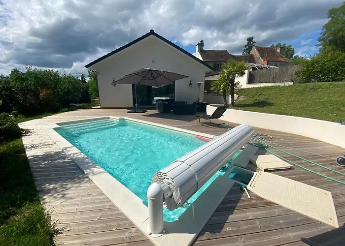 Maison De Vacances Contemporaine, Plein Perigord Pourpre